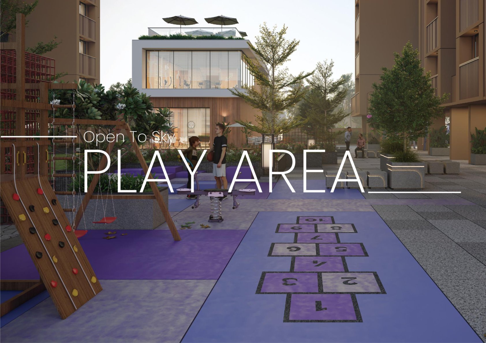 Venus Deshna open-to-sky play area